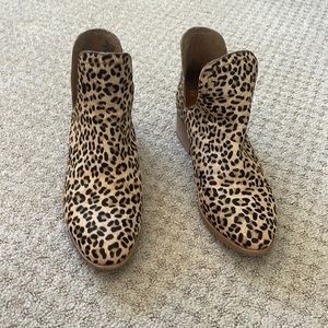 Leopard Print Booties
